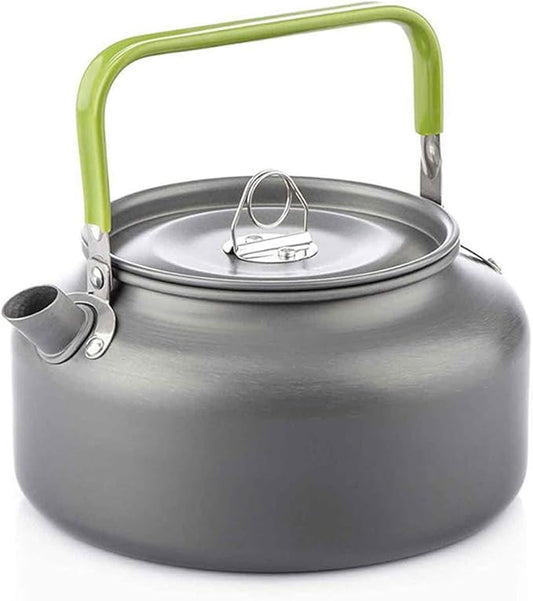 Docooler Tea Kettle, Stainless Steel Teapot, Portable Coffee Pot, Whistling Water Kettle, Camping Picnic Stove Top 0.8L/1.1L/1.2L/1.6L