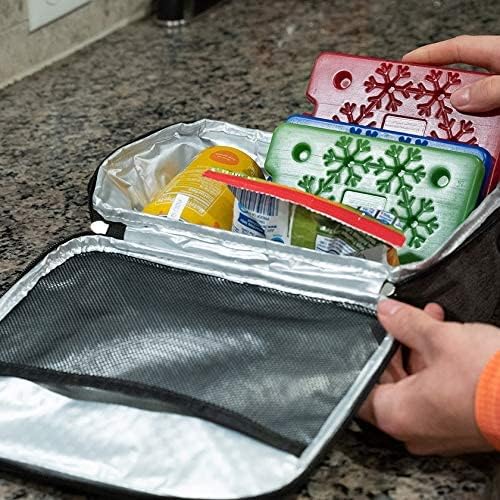 TrekProof Ice Packs for Lunch boxes and Coolers | Bento Lunch Box Ice Packs, Cooler Bag for Work, School, Picnic or Camping | Reusable Small Freezer Pack, Adult and Kid Friendly