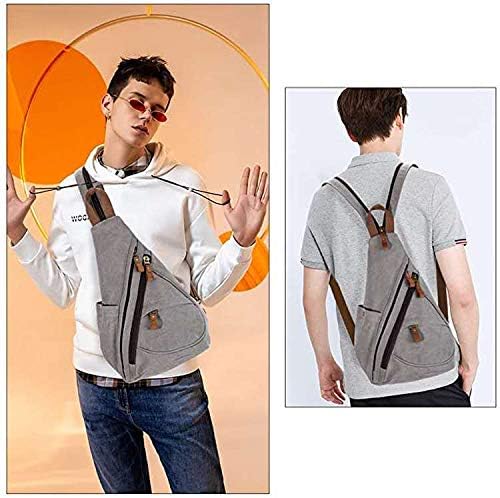 Sling Bag Crossbody Backpack Shoulder Casual Daypacks Rucksack for Men&Women Outdoor Cycling Hiking Travel