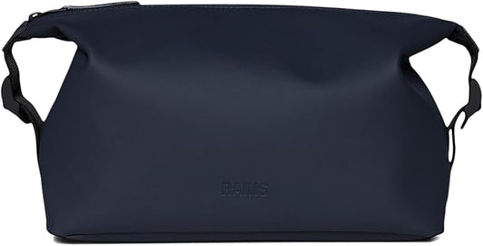 RAINS - Hilo Waterproof Wash Bag for Travel - Men & Women (Navy)