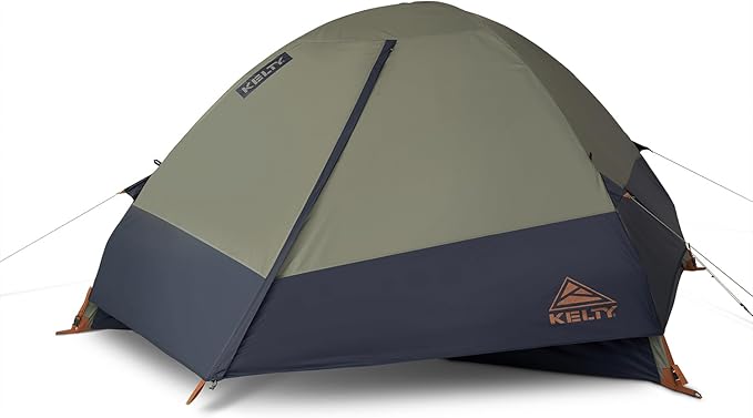 Kelty Late Start Backpacking Tent – Lightweight Two Man Camping Tent Shelter with Quickcorners, Aluminum Poles, Waterproof Poly Fly, Updated for 2024