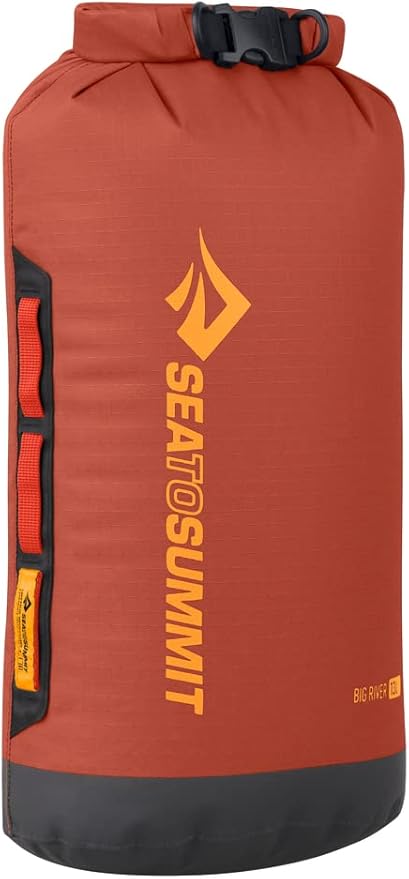 Sea to Summit Big River Dry Bag, Heavy-Duty Dry Storage, 13 Liter, Picante Red