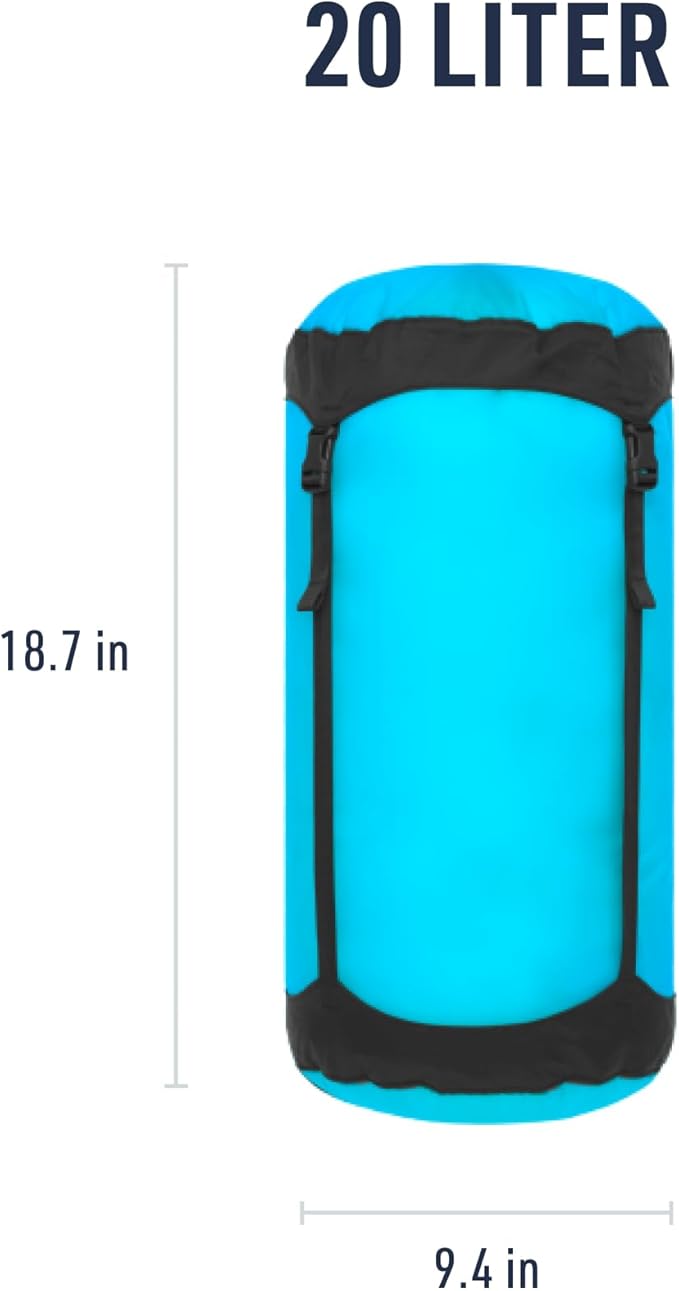 Sea to Summit Ultra-SIL Compression Sack, Ultralight Outdoor and Travel Storage