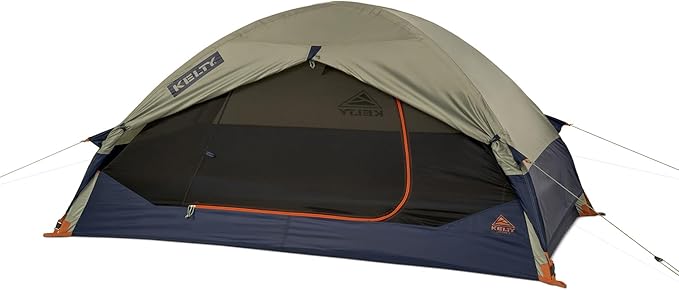 Kelty Late Start Backpacking Tent – Lightweight Two Man Camping Tent Shelter with Quickcorners, Aluminum Poles, Waterproof Poly Fly, Updated for 2024