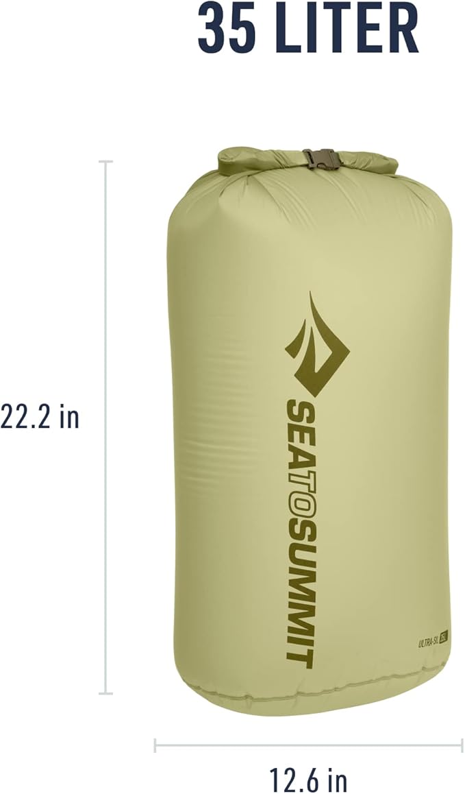 Sea to Summit Ultra-Sil Dry Bag, Ultralight Waterproof Dry Storage