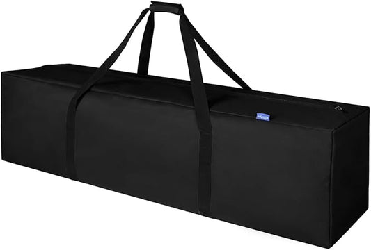 INFANZIA Duffel Travel Sports Equipment Bag, Long Luggage Bag with Upgrade Zipper Water Resistant, Extra Large Foldable Storage Bag for Camping, Tent, Tripod, Fishing(45x12x13 inch,1PCS)