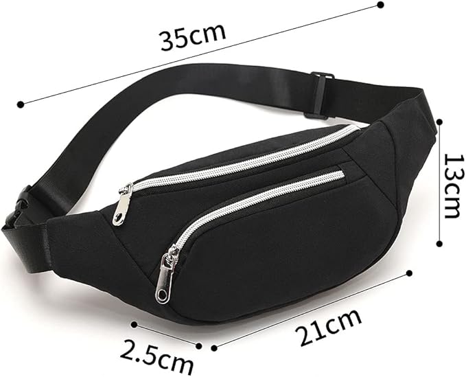 Waist Pack Bag for Men&Women - Fanny Pack for Workout Traveling Running.