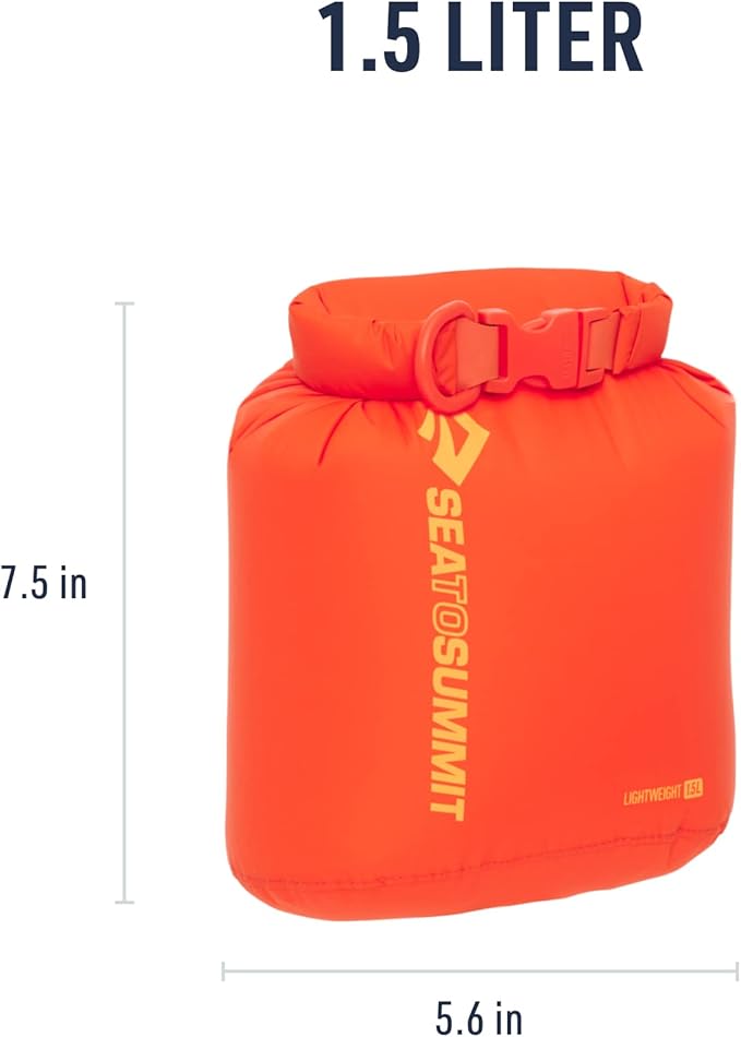 Sea to Summit Lightweight Dry Bag, Multi-Purpose Dry Storage