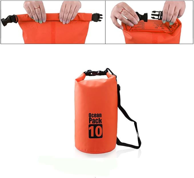 Dry Sack/Floating Waterproof Bag 2L/5L/10L/20L/30L for Boating, Kayaking, Hiking, Snowboarding, Camping, Rafting, Fishing and Backpacking