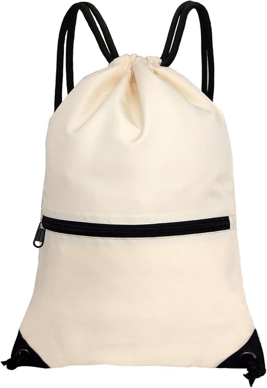 HOLYLUCK Drawstring Backpack Bag Sport Gym Sackpack