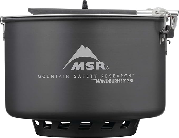 MSR WindBurner 2.5 Liter Non-Stick Camping and Backpacking Sauce Pot