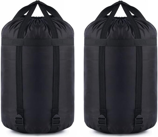 MOOCY Compression Stuff Sack, 16L/45L Sleeping Bag Cover Sack Sleeping Bags Storage Stuff Sack Organizer - Great Sleeping Bags Clothes Camping Hiking Backpacking