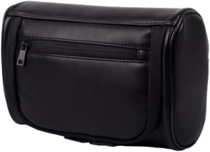 Personalized Small Toiletry Bag for Men,Premium Quality Durable and Stylish Travel Organizer for Travel, Grooming and Personal Care,Waterproof Leather Dopp Kit Gift for Father's Day
