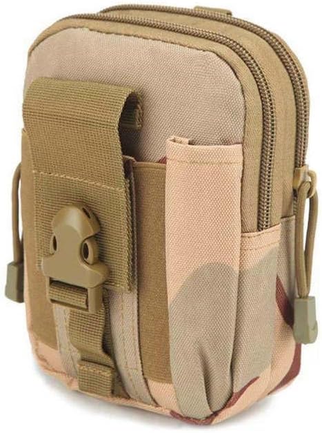 Tactical Molle Pouch, Universal EDC Waist Bag Pouches, Outdoor Belt Bags Gear Tool Gadget Pocket with Cell Phone Holster
