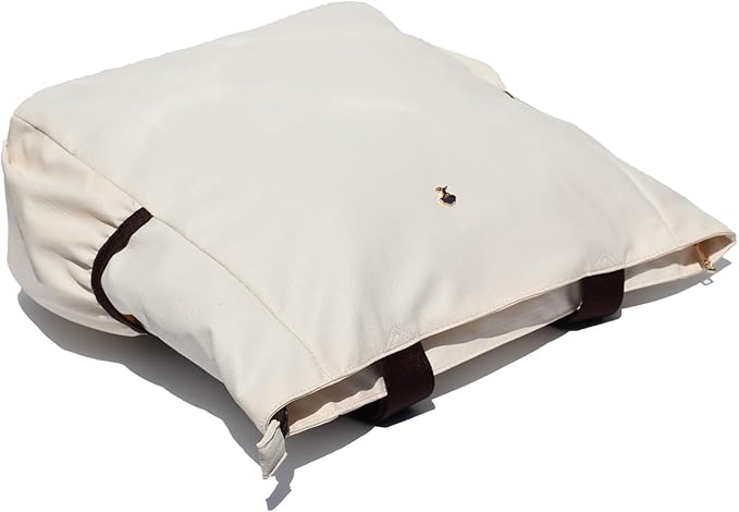 ESVAN Original Floral Water Resistant Large Tote Bag Shoulder Bag for Gym Beach Travel Daily Bags Upgraded