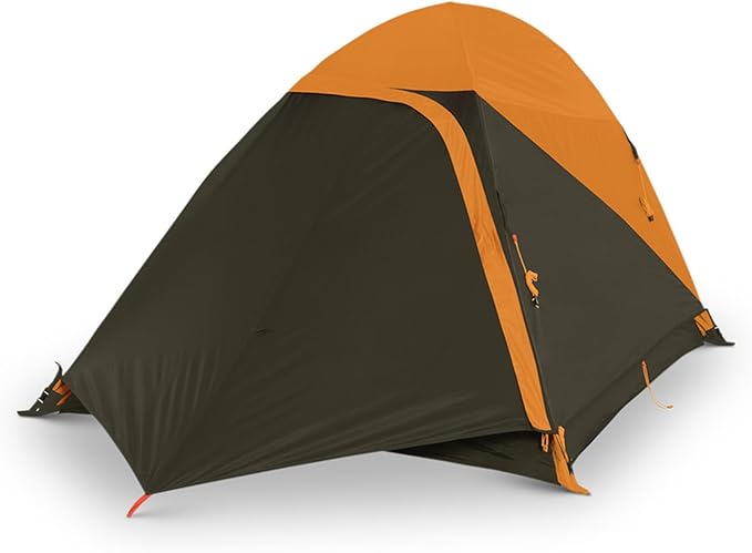 Kelty Grand Mesa 2P or 4P Backpacking Tent – 3 Season Camping, Thru Hiking Shelter, Aluminum Pole Frame, Single Door + Vestibule, 2024 Model