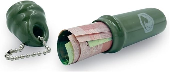 Floating Keychain (2 pack) with Waterproof Safety Container Boat Key Float - Pontoon, Fishing Accessories key holder