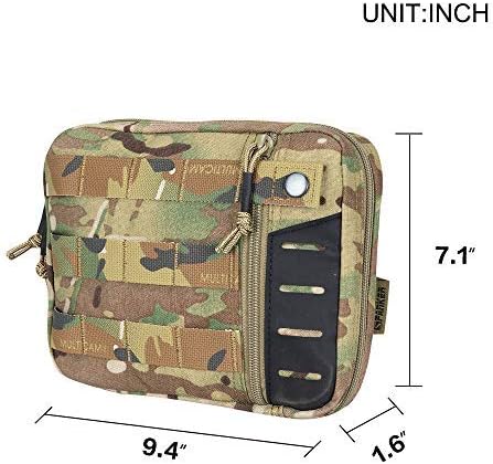 EXCELLENT ELITE SPANKER Molle Admin Pouch Tactical EDC EMT Utility Tool Pouch Medical Organizer Bag Modular Pouches Waist Pouch