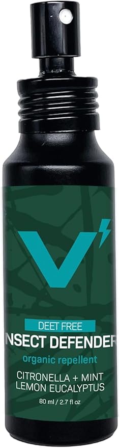 Volt Insect Defender – DEET-Free Plant-Based Outdoor Spray, Aluminum Bottle, Family-Friendly, Natural Essential Oils, 2.7 Oz (80ml)