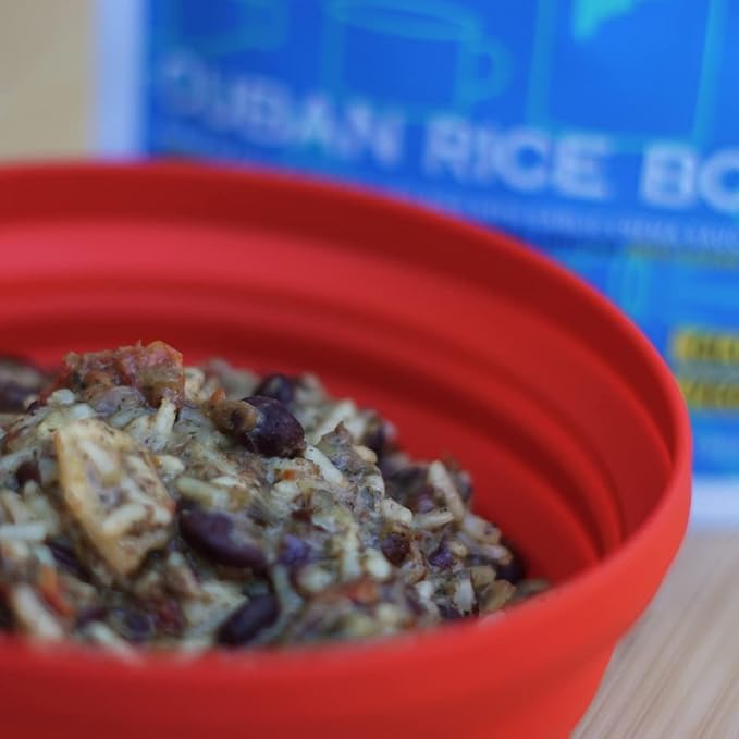 GOOD TO-GO Cuban Rice Bowl (Single Serving) |Camping & Backpacking Food | Just Add Water Backpacking Meals | Good To-Go Dehydrated Meals Taste Better Than Freeze Dried Food
