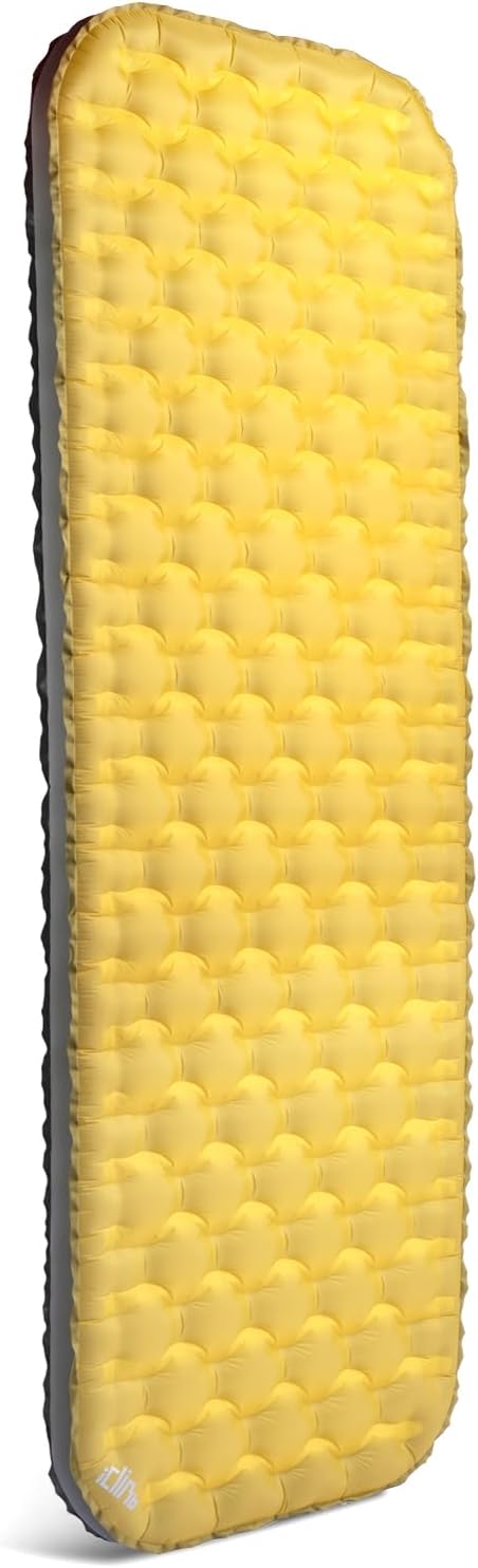 iClimb Stable Comfortable Air Sleeping Pad Ultralight Compact for Adults Camping Backpacking