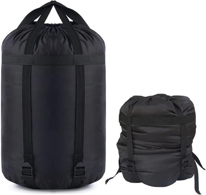 MOOCY Compression Stuff Sack, 16L/45L Sleeping Bag Cover Sack Sleeping Bags Storage Stuff Sack Organizer - Great Sleeping Bags Clothes Camping Hiking Backpacking