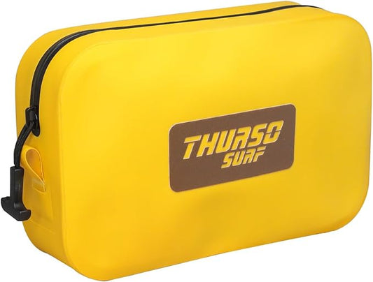 THURSO SURF Waterproof Fanny Pack Dry Bag Floating Pouch Bag Adjustable Waist Strap Keep Your Phone and Valuables Safe/Dry SUP Accessories for Kayaking Paddle Board Snorkeling Boating (Tangerine)