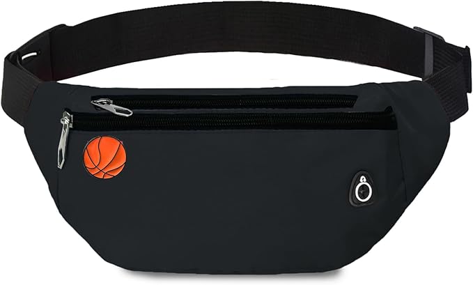 Fanny Pack for Men Women, Waterproof Sports Waist Bag Pack, Belt Bag for Travel Hiking Running