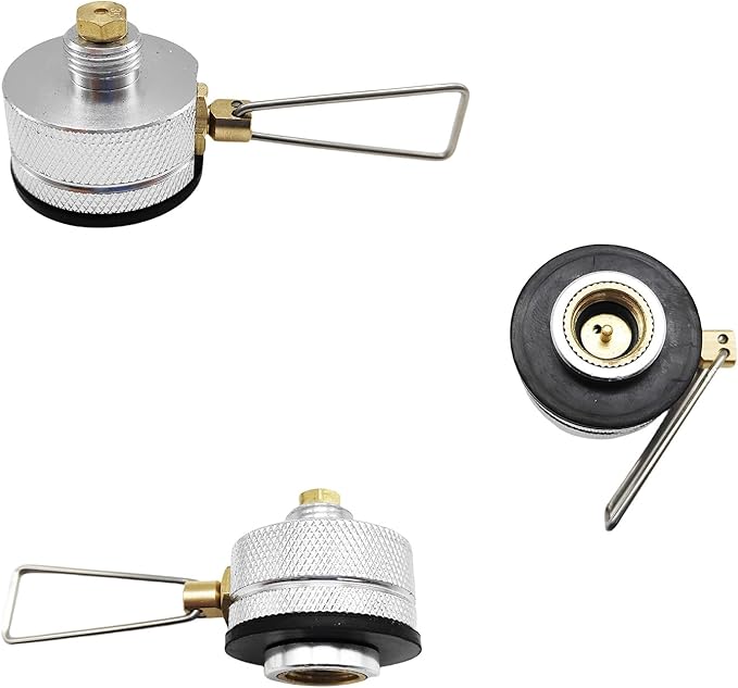 Portable Gas Stove Burner, with Butane Gas Adapter, For Camping, Backpacking, Outdoor Cooking, Outdoor Fising, Outdoor Hiking, Picnic, etc.