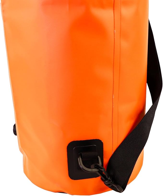 YakAttack 20L Roll-Top Waterproof Dry Bag with Air Valve | Durable & Water Resistant | Compact Storage | Remove Trapped Air | Additional Buoyancy | Dry Bag for Kayaking, Hiking, Boating & Camping