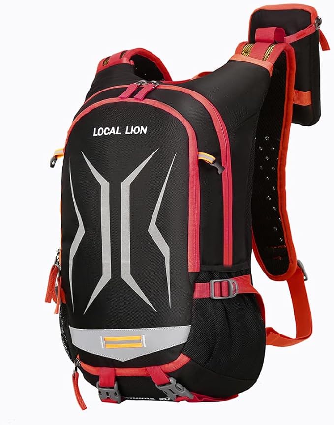 LOCALLION Cycling Backpack Biking Daypack for Outdoor Sports Running Breathable Hydration Pack Men Women 18L