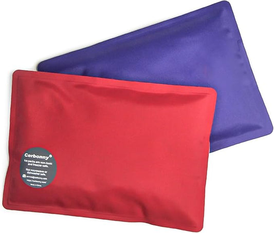 Cerbonny Ice Packs for Lunch Boxes, Freezer Packs for Coolers, Keep Food Cold