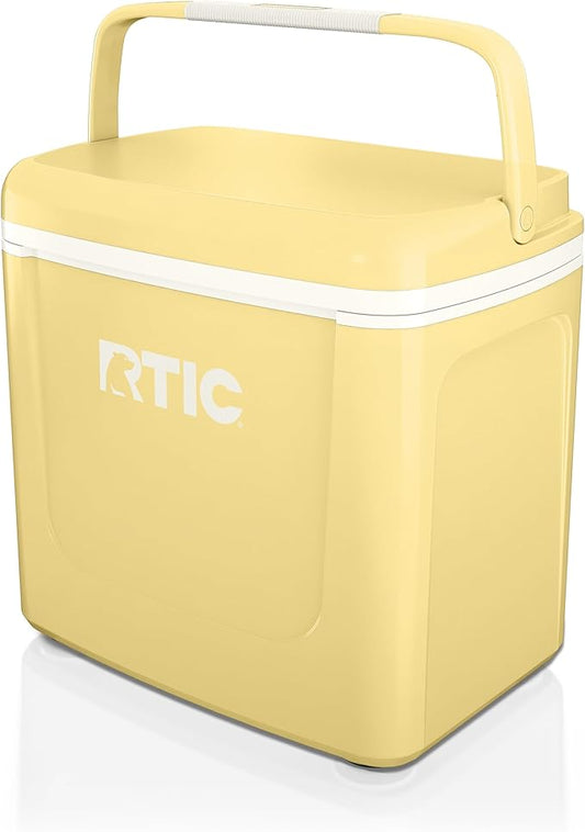 RTIC 8 QT Road Trip Personal Cooler, Small, Compact, Insulated, Portable Ice Chest Box for Food, Drink, Beverage, Beach, Camping, Picnic, Fishing, Boat, 12-Can Capacity