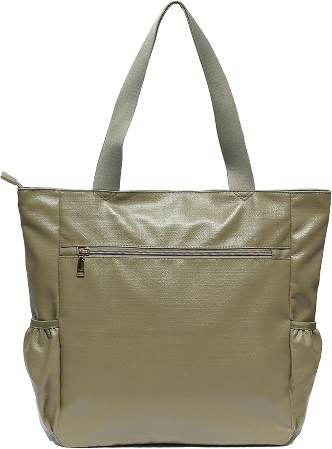 ESVAN Original Floral Water Resistant Large Tote Bag Shoulder Bag for Gym Beach Travel Daily Bags Upgraded