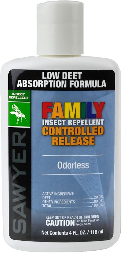 Sawyer Products 20% DEET Premium Family Insect Repellent Controlled Release