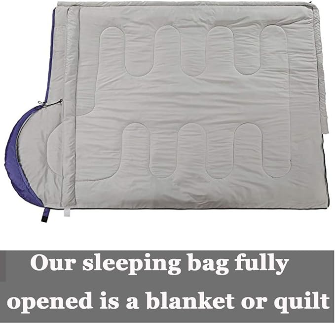 Sleeping Bag,3-4 Seasons Warm Cold Weather Lightweight, Portable, Waterproof Sleeping Bag with Compression Sack for Adults & Kids - Indoor & Outdoor: Camping, Backpacking, Hiking