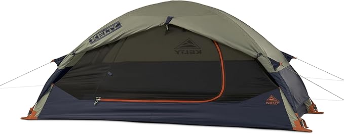Kelty Late Start Backpacking Tent – Lightweight Two Man Camping Tent Shelter with Quickcorners, Aluminum Poles, Waterproof Poly Fly, Updated for 2024