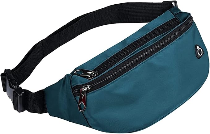 Fanny Pack for Men Women, Waterproof Sports Waist Bag Pack, Belt Bag for Travel Hiking Running