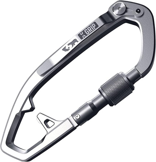 GPCA Carabiner Keychain Clip, Key Organizer, Key Ring, car Key Holder, Multi Tool EDC Gear with Bottle Opener