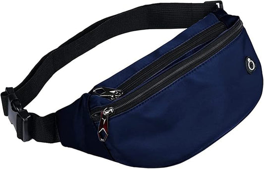 Fanny Pack for Men Women, Waterproof Sports Waist Bag Pack, Belt Bag for Travel Hiking Running