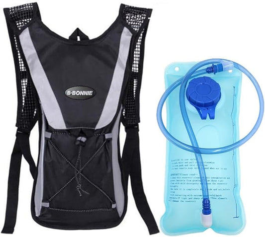Monvecle Hydration Pack Water Rucksack Backpack Bladder Bag Cycling Bicycle Bike/Hiking Climbing Pouch + 2L Hydration Bladder