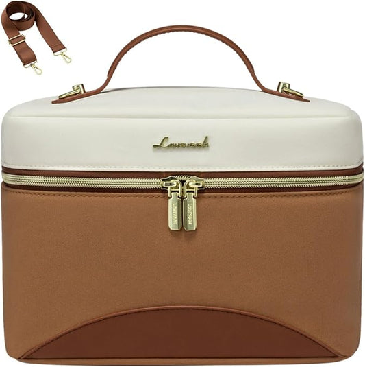 LOVEVOOK Lunch Box for Women,Large Adult Insulated Lunch Bag for Women,Leakproof Cooler Bag for Office Picnic Hiking Beach,Lunch Tote Bag with Adjustable Shoulder Strap