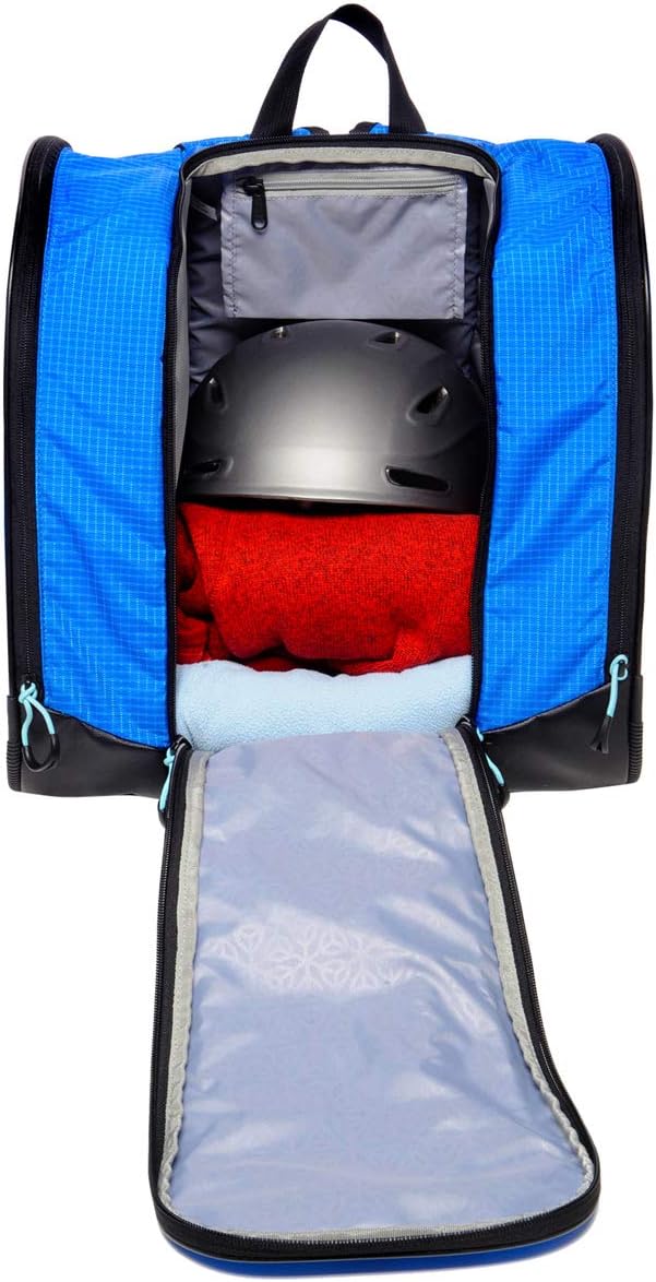 Speed Star Kid’s Ski Boot Backpack - Ski Boot Bag With Open Pack Design - Durable, Spacious, Water Resistant Gear & Boot Storage
