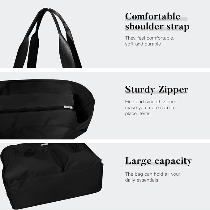 Yoga Bags for Women with Yoga Mats Bags Carrier Carryall Canvas Tote for Pilates Shoulder for Travel Office Beach Workout