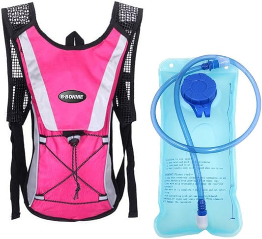Monvecle Hydration Pack Water Rucksack Backpack Bladder Bag Cycling Bicycle Bike/Hiking Climbing Pouch + 2L Hydration Bladder