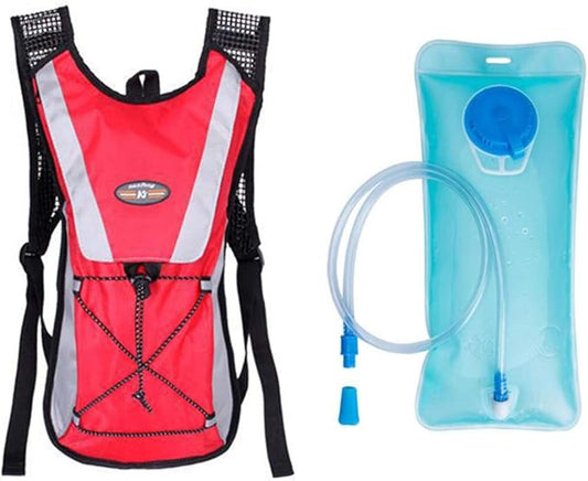 Monvecle Hydration Pack Water Rucksack Backpack Bladder Bag Cycling Bicycle Bike/Hiking Climbing Pouch + 2L Hydration Bladder