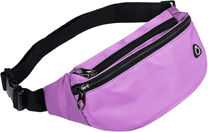 Fanny Pack for Men Women, Waterproof Sports Waist Bag Pack, Belt Bag for Travel Hiking Running