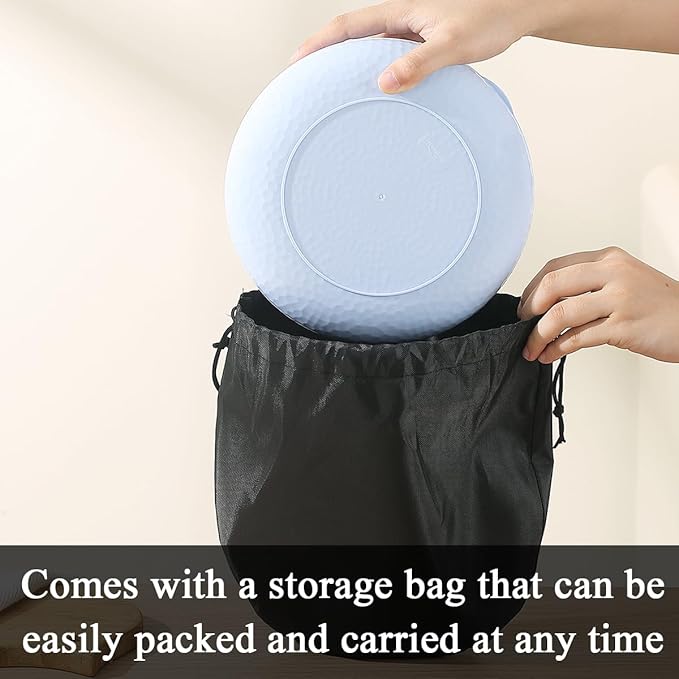 Evanda Camping Mess Kit with Bowl, Plate, Cup, Spoon, Fork, Knife and Carry Bag, Reusable Camping Accessories Essentials Gear Light Weight and Small Space Easy to Carry or Put in Backpack