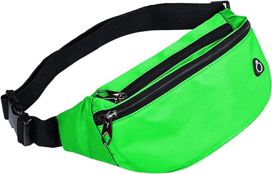 Fanny Pack for Men Women, Waterproof Sports Waist Bag Pack, Belt Bag for Travel Hiking Running