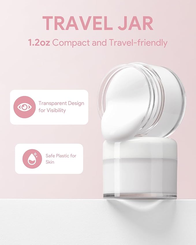 Toiletry bag for women with travel size containers set, hanging toiletry bag for full Size toiletries, Skincare, Shampoo, Makeup Cosmetic Bag Travel Organizer, Water-resistant toiletry bag